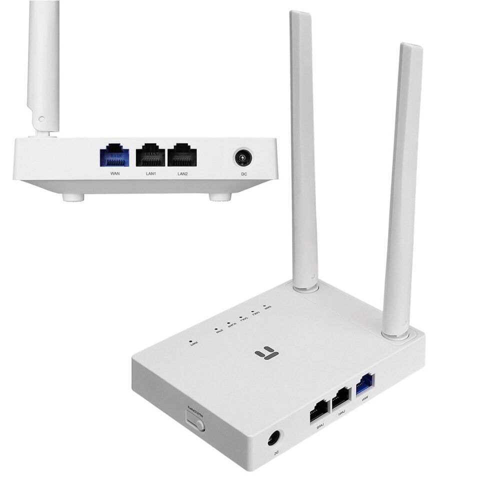 Netis W1 300 Mbps 2.4GHz Kablosuz Router - Repeater