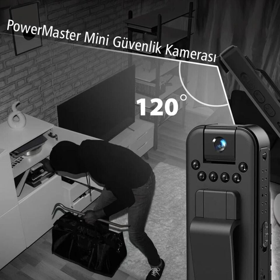 Powermaster PM-24941 L7 Cep Vücut Tipi Güvenlik Kamerası