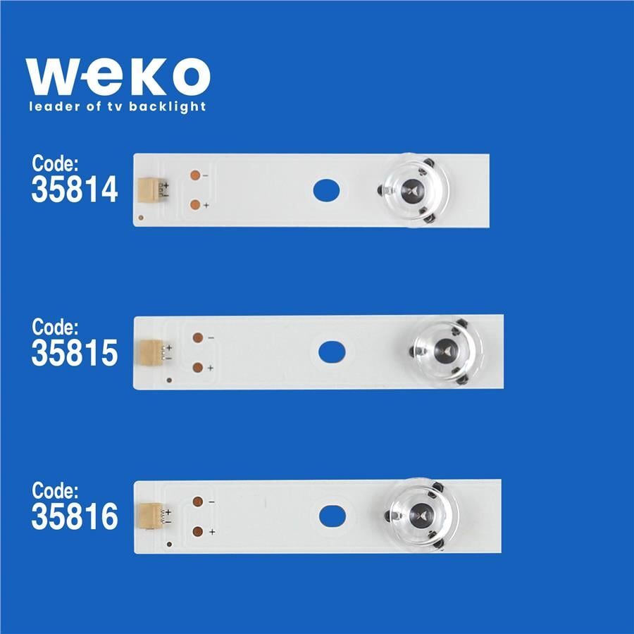 Wkset-5238 35814X3 35815X4 35816X3 Lg_42Inch_Ag15 10 Adet Led Bar