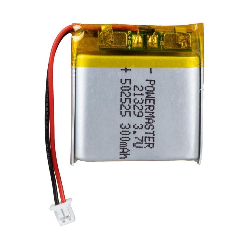 Powermaster 502525 3.7 Volt 300 Mah Lityum Polimer Pil