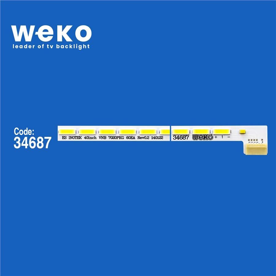 Wkset-5240 34687X1 40Inch Vnb 7020Pkg 60Ea Rev0.2  1 Adet Led Bar (60Led)