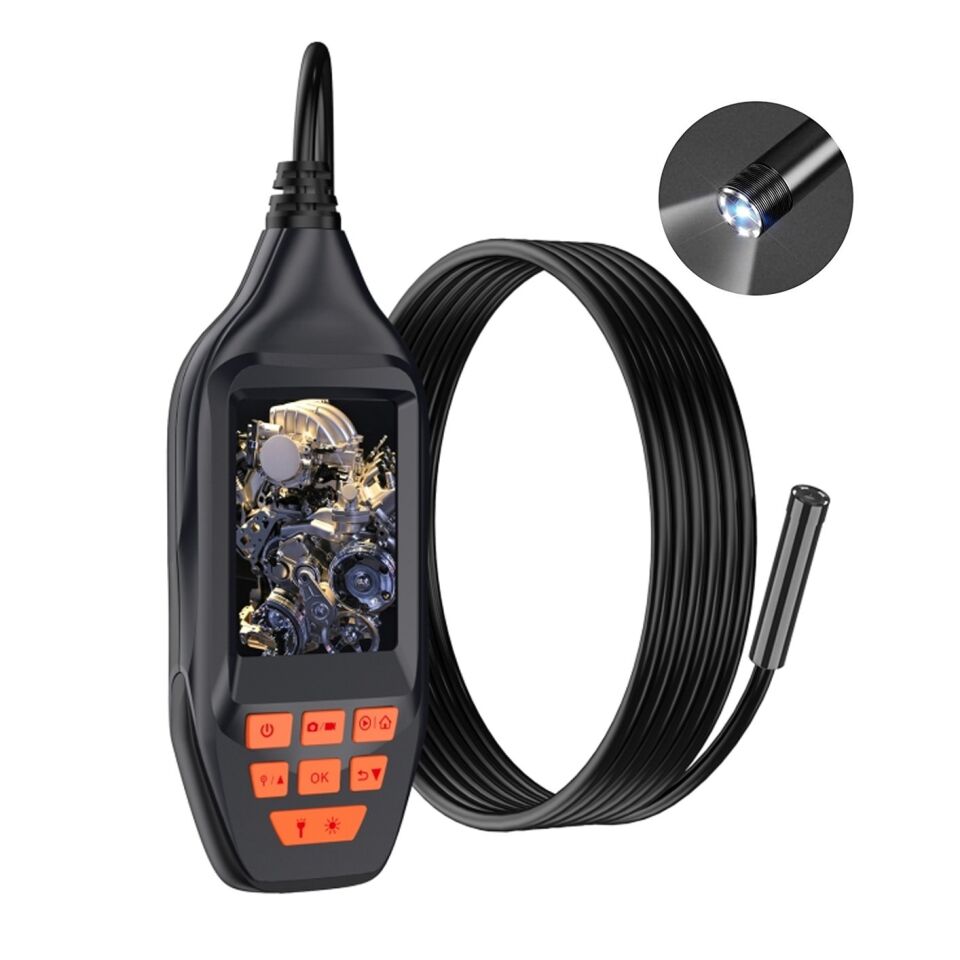 Powermaster PM-14281 3'' LCD Ekranlı 5 Metre Kablolu Dijital Endoskop Yılan Kamera
