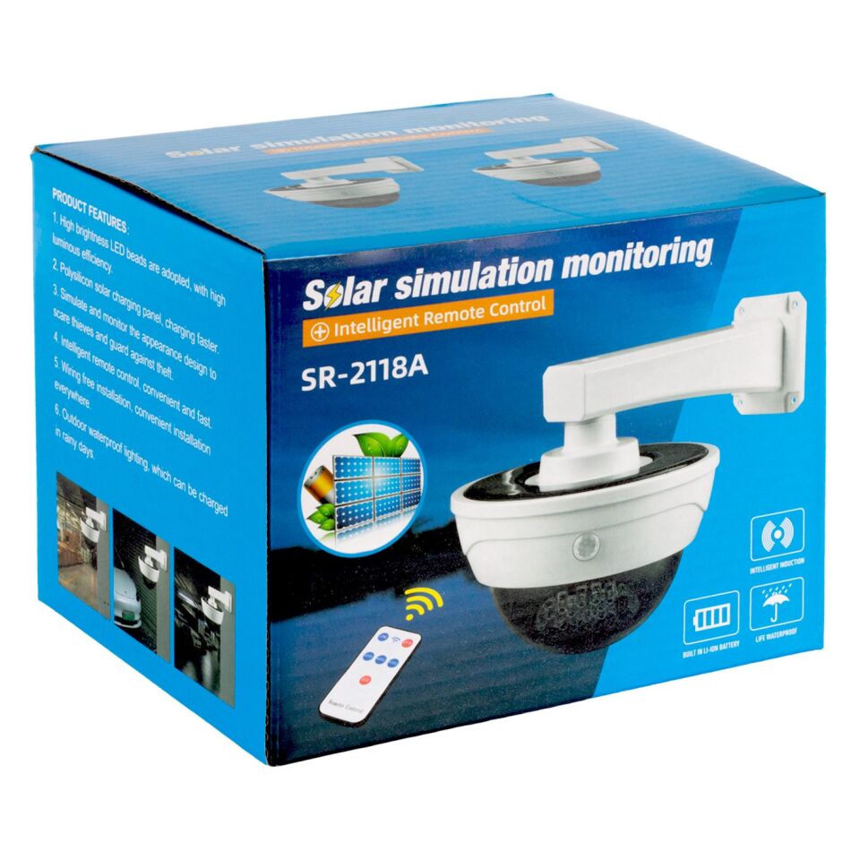 Powermaster PM-17622 Kamera Görünümlü Solar Aydınlatma