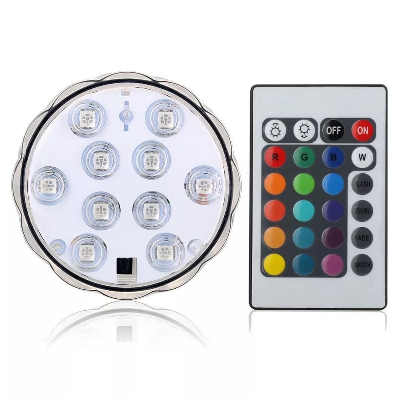 Powermaster PM-17658 Su Altı Kumandalı RGB Nargile Led Işığı