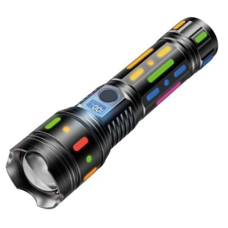 Powermaster PM-25120 Fonksiyonlu 5 Modlu Şarjlı El Feneri