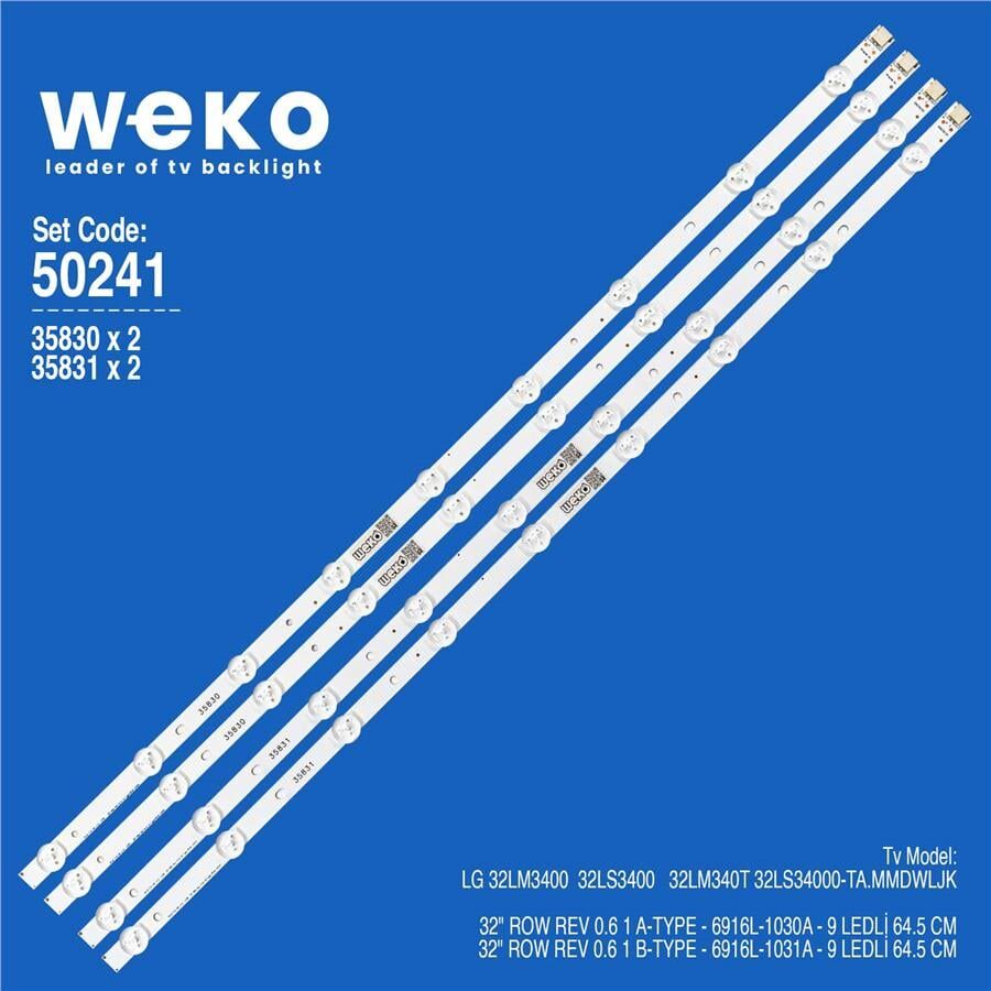 Wkset-5241 35830X2 35831X2 32 Row Rev 0.6 4 Adet Led Bar