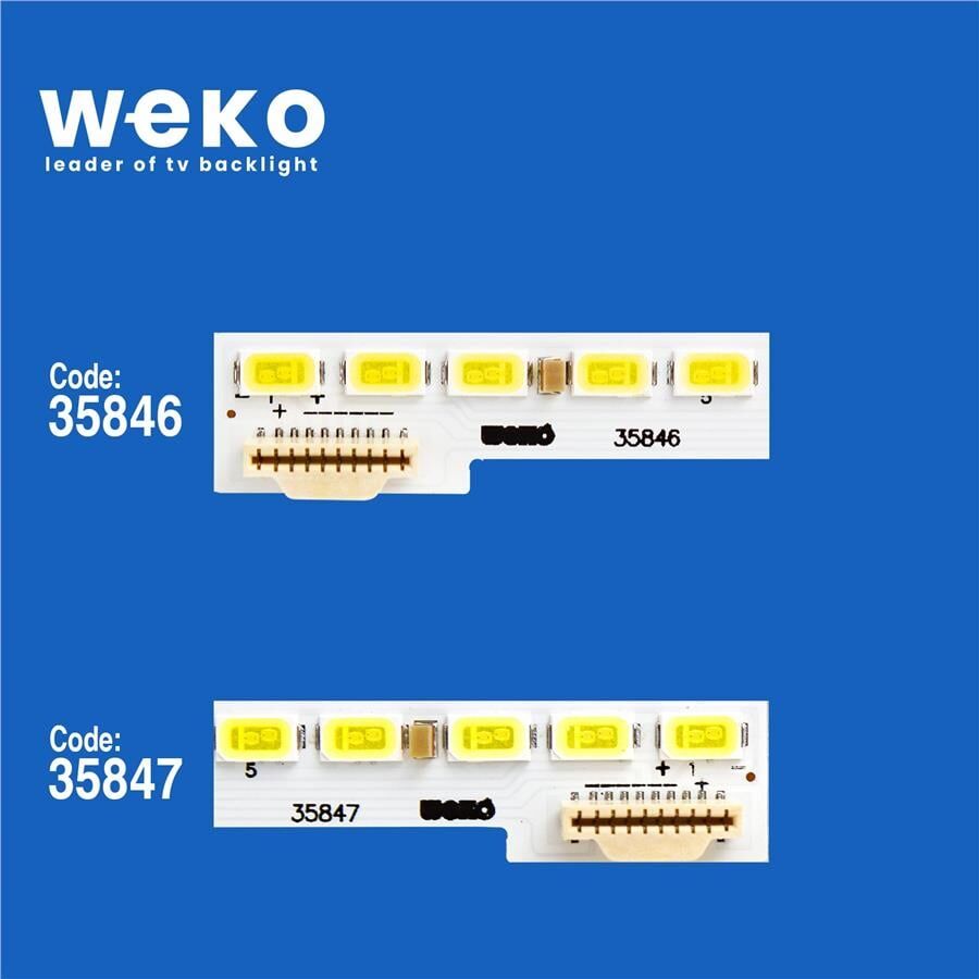Wkset-5243 35846X1 35847X1 86 V16 Art3 2 Adet Led Bar (66Led)