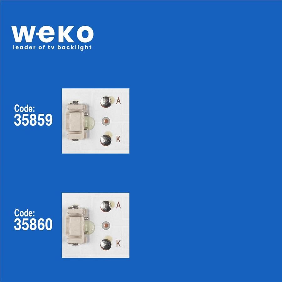 Wkset-5245 35859X3 35860X3 Sw40d09l-Zc21ag-01/Sw40d09r-Zc21ag-01 6 Adet Led Bar