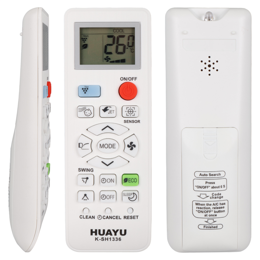 Huayu K-SH1336 Üniversal Sharp Akıllı Klima Kumandası