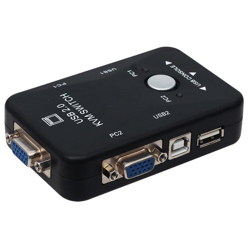 PowerMaster PM-15166 1080p VGA 2 Kanal KVM Switch
