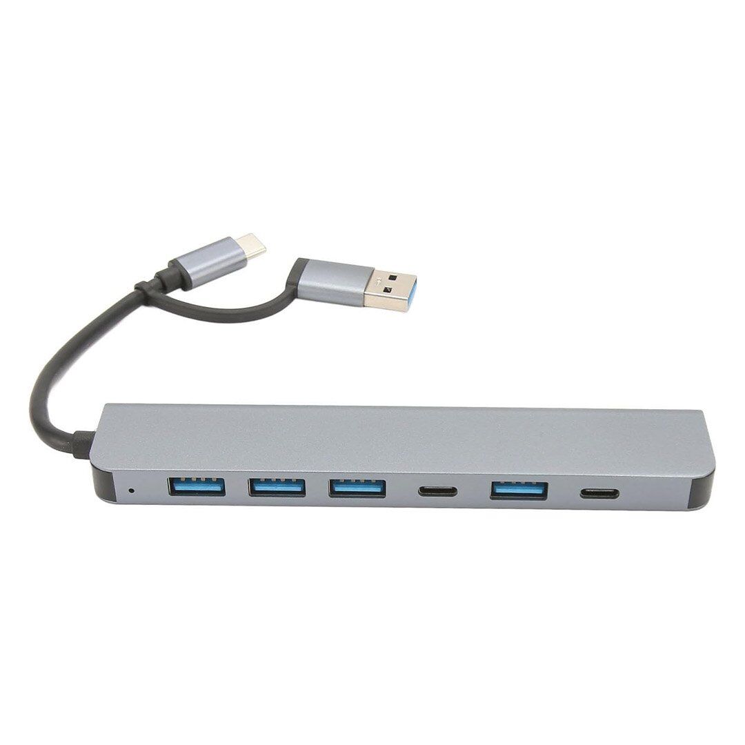 Powermaster PM-21816 Type-C 7in1 Usb 3.0 Hub