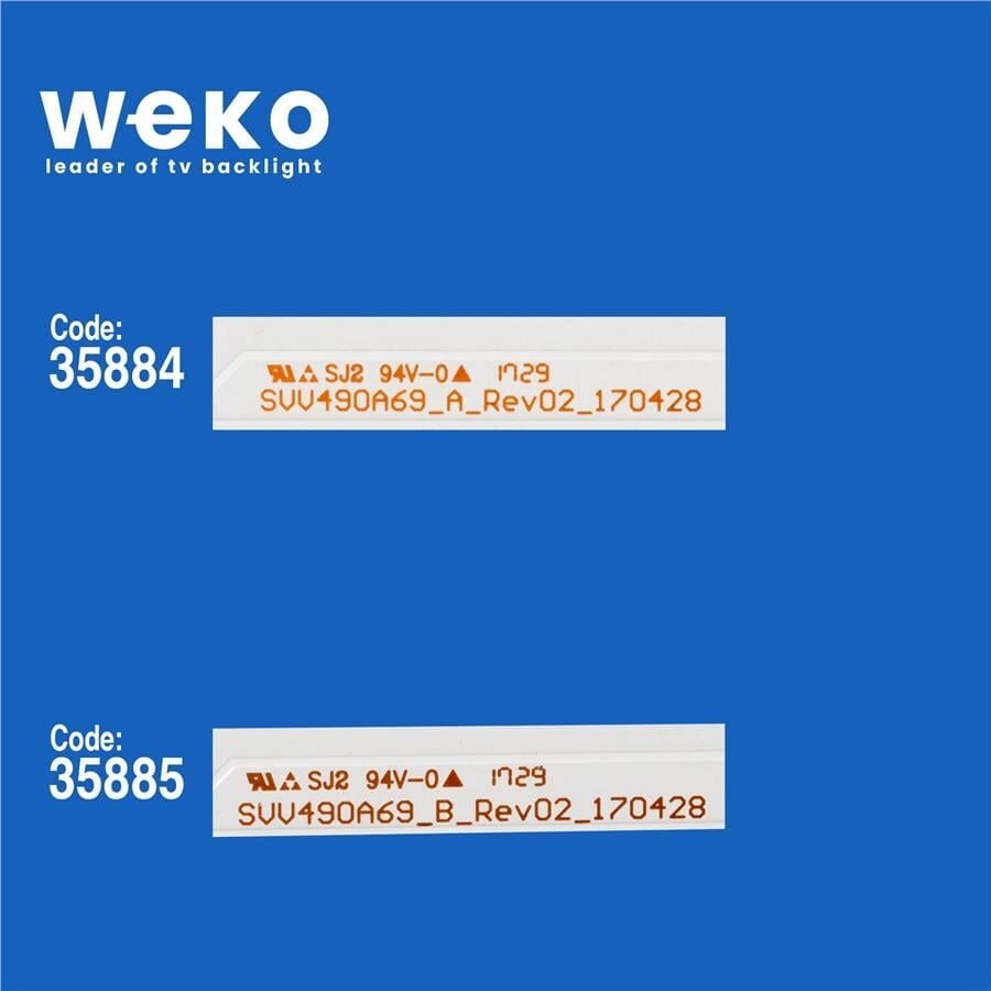 Wkset-5250 35884X6 35885X2 Svv490a69 8 Adet Led Bar (6Lens)