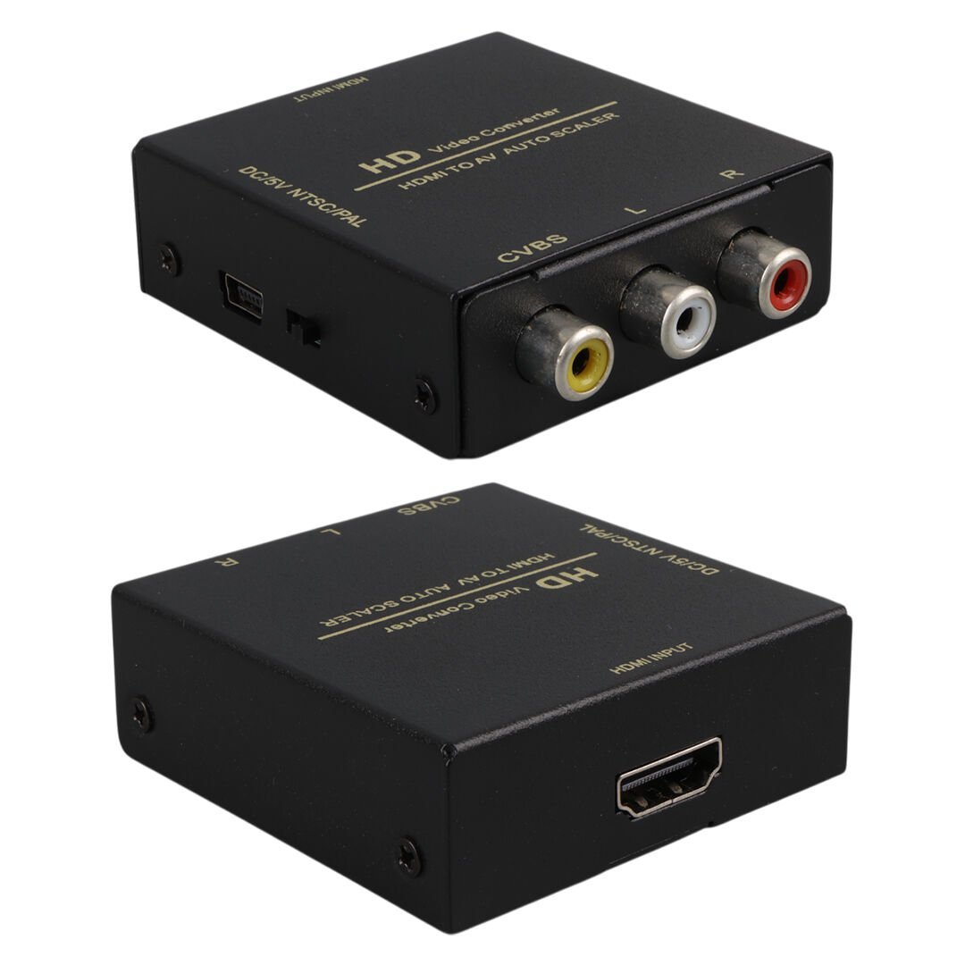 Powermaster Metal Kasa HDMI To Rca Av Çevirici Adaptör