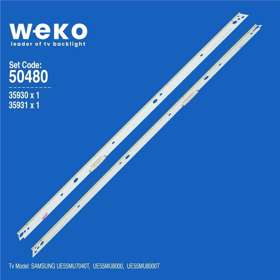 Wkset-5480 35930X1 35931X1 V7mu-550 2 Adet Led Bar (76Led)