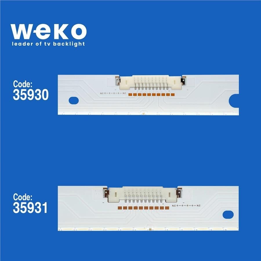 Wkset-5480 35930X1 35931X1 V7mu-550 2 Adet Led Bar (76Led)