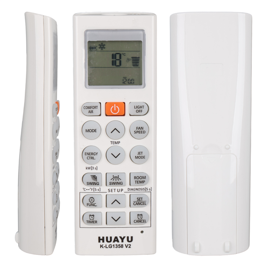 Huayu K-LG1358 V2 LG - Beko - Arçelik A/C Akıllı Universal Klima Kumandası
