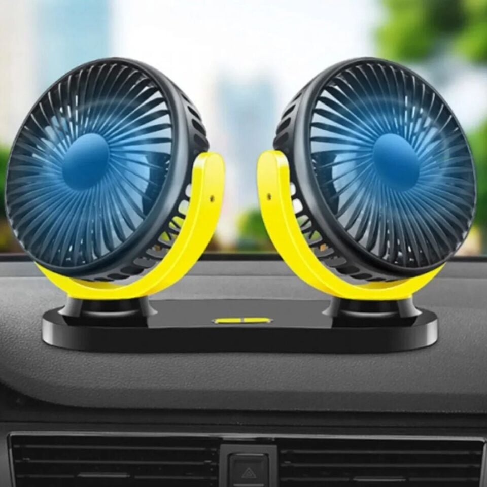 Powermaster X916 Usb Girişli 2’Li Ev Ofis Araç Fanı