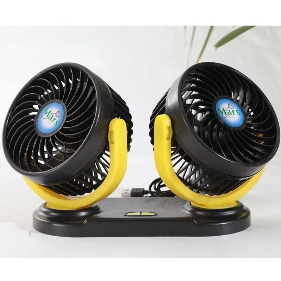 Powermaster X916 Usb Girişli 2’Li Ev Ofis Araç Fanı