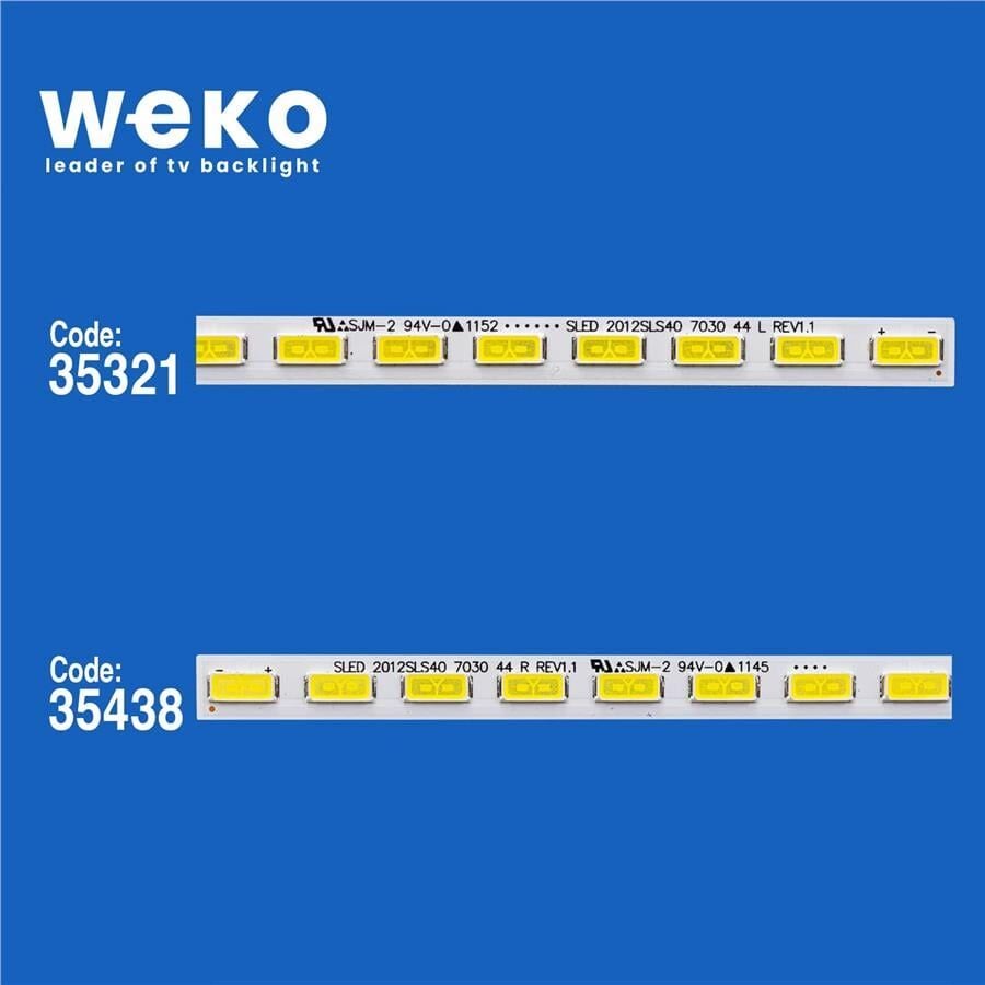 Wkset-5259 35321X1 35438X1 Sled 2012Sls40 7030 2 Adet Led Bar (44Led)