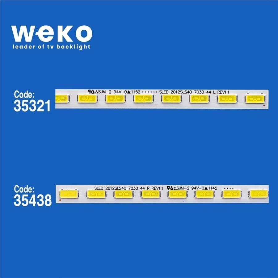 Wkset-5259 35321X1 35438X1 Sled 2012Sls40 7030 2 Adet Led Bar (44Led)