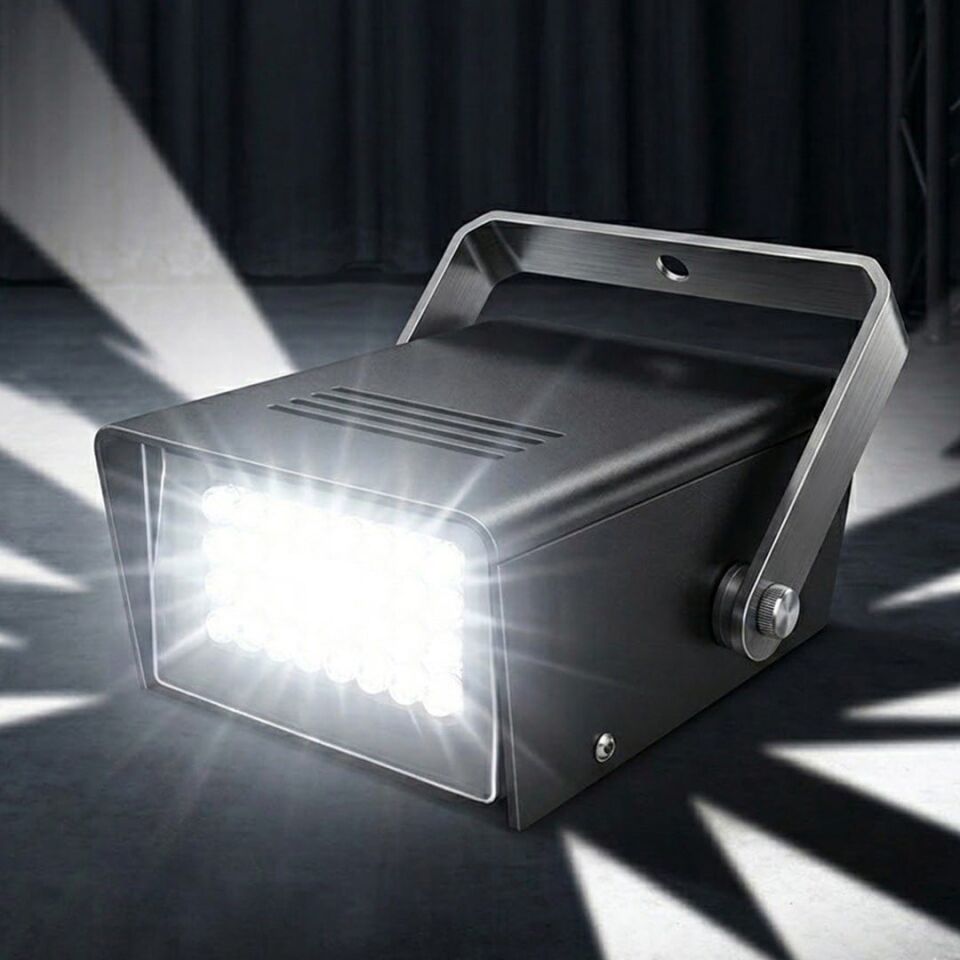 Powermaster Pm-25925 Sese Duyarlı Strobe Beyaz Sahne Işığı