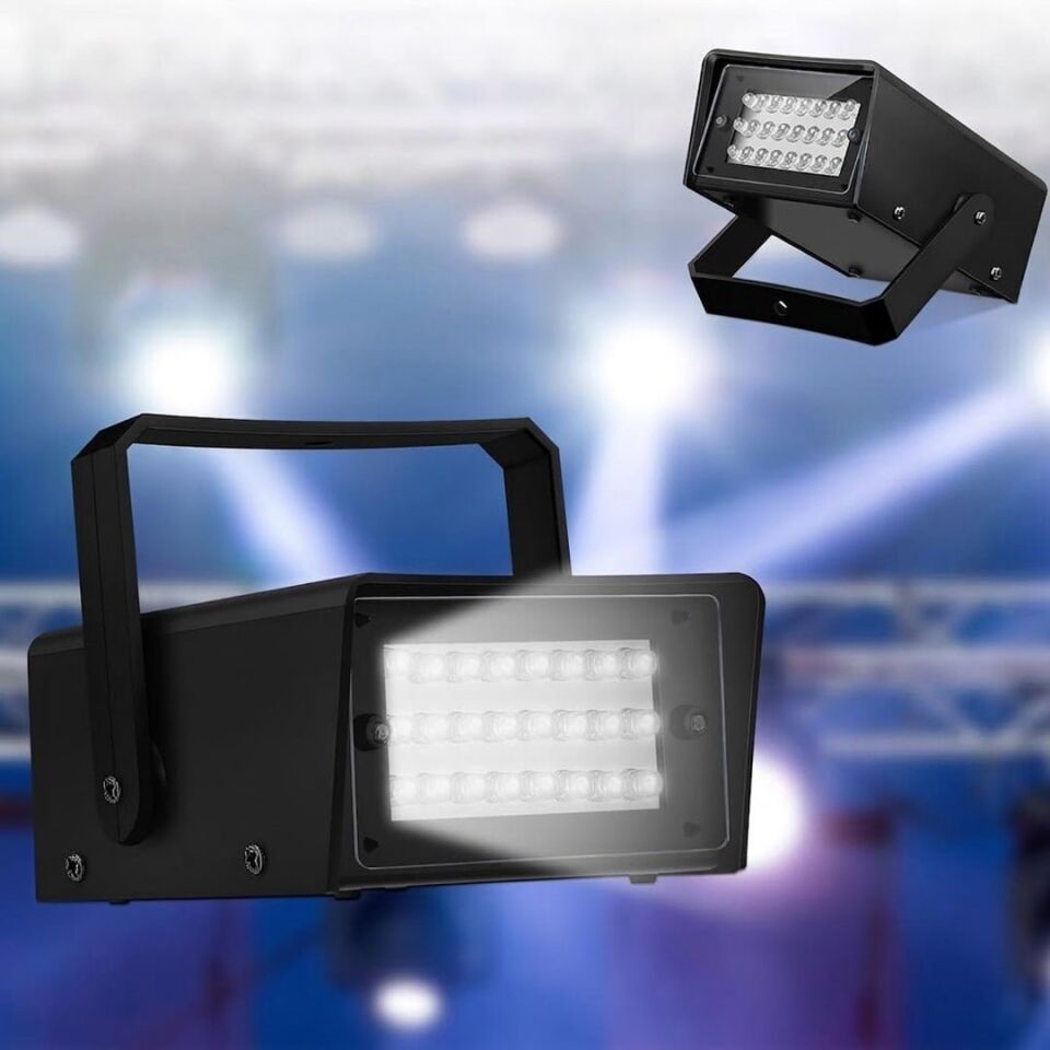 Powermaster Pm-25925 Sese Duyarlı Strobe Beyaz Sahne Işığı
