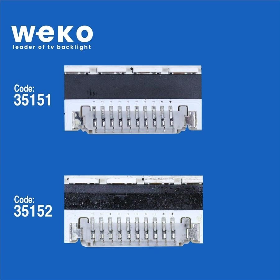 Wkset-5488 35151X1 35152X1 40Snb 3D-7032Led 2 Adet Led Bar (56Led)