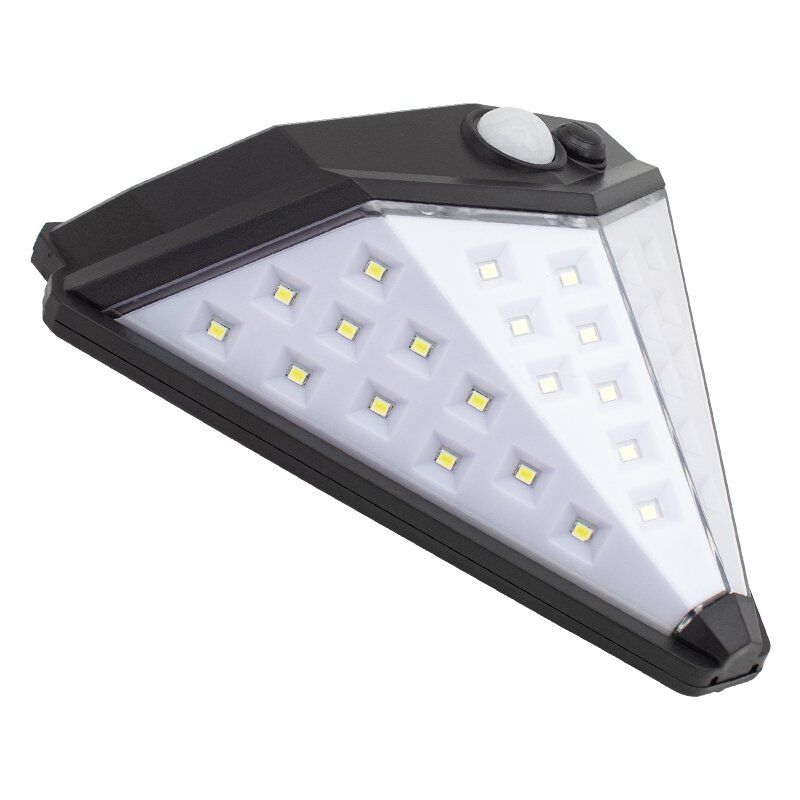 Powermaster T-1622 Üçgen Tip 40 Led'li Solar Aydınlatma