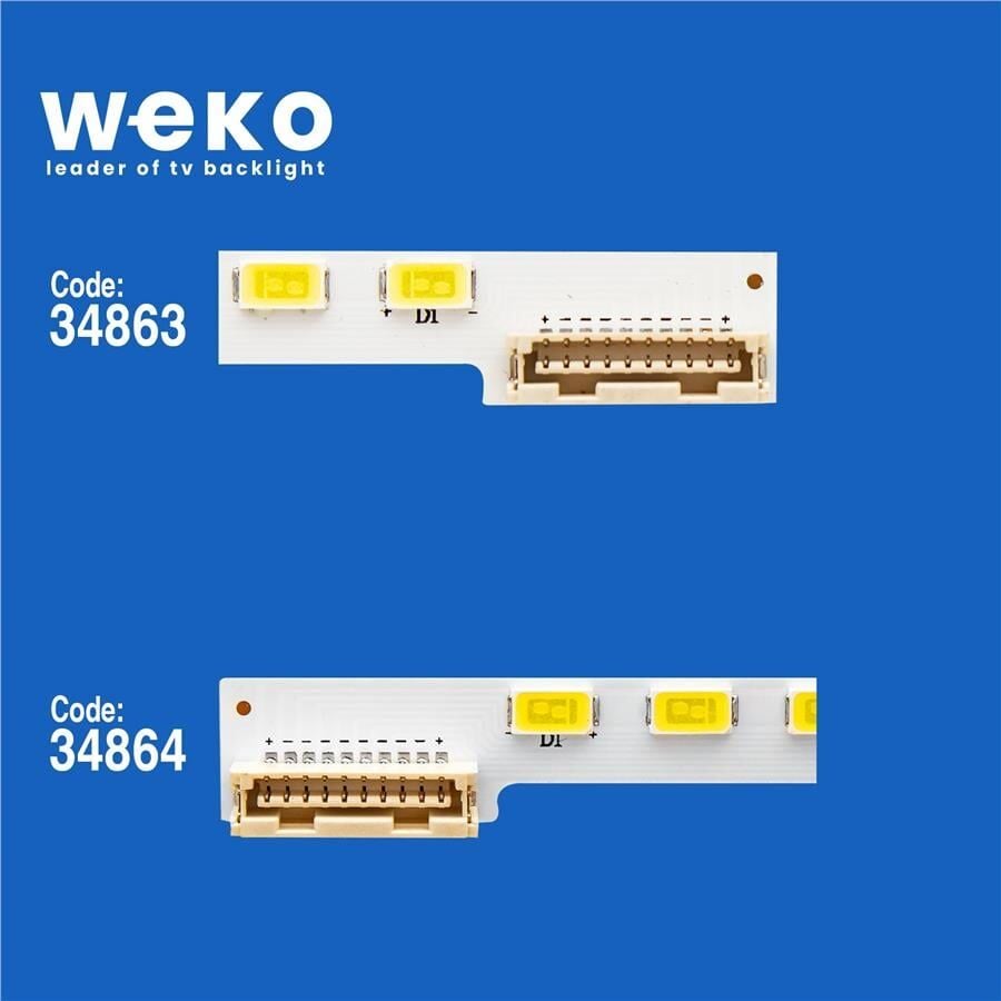 Wkset-5261 34863X1 34864X1 47 V6 Edge Fhd Rev1.0 2 Adet Led Bar (64Led)