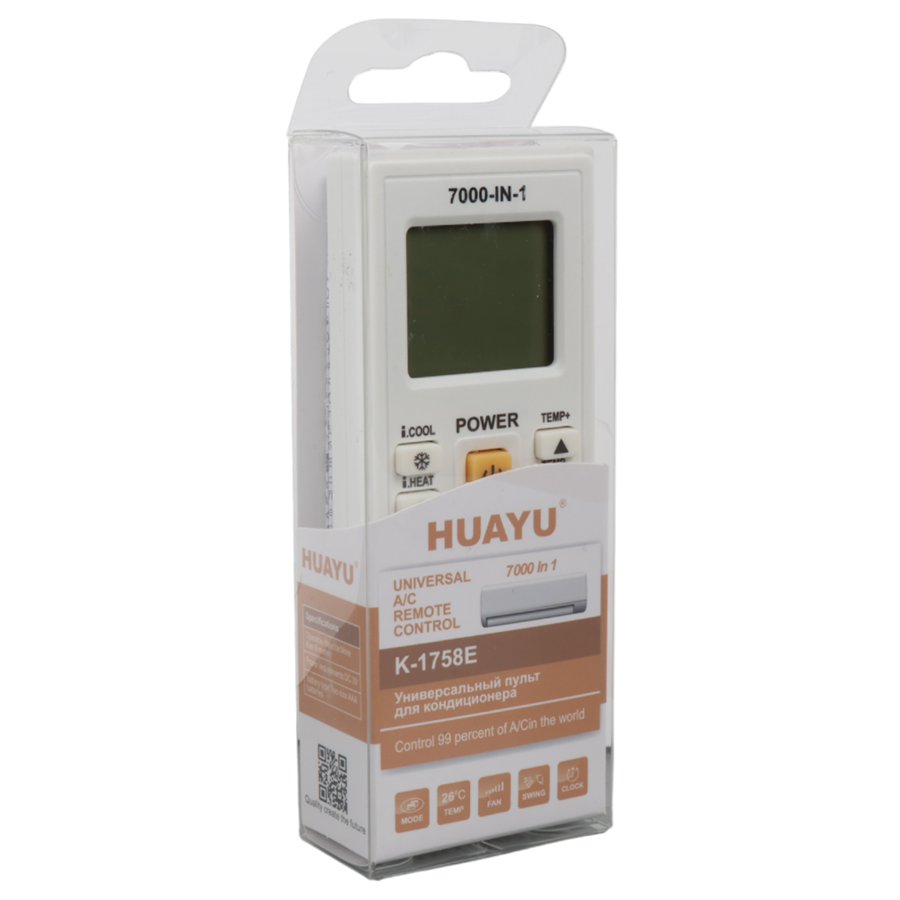 Huayu K-1758E Üniversal A/C Akıllı Klima Kumandası