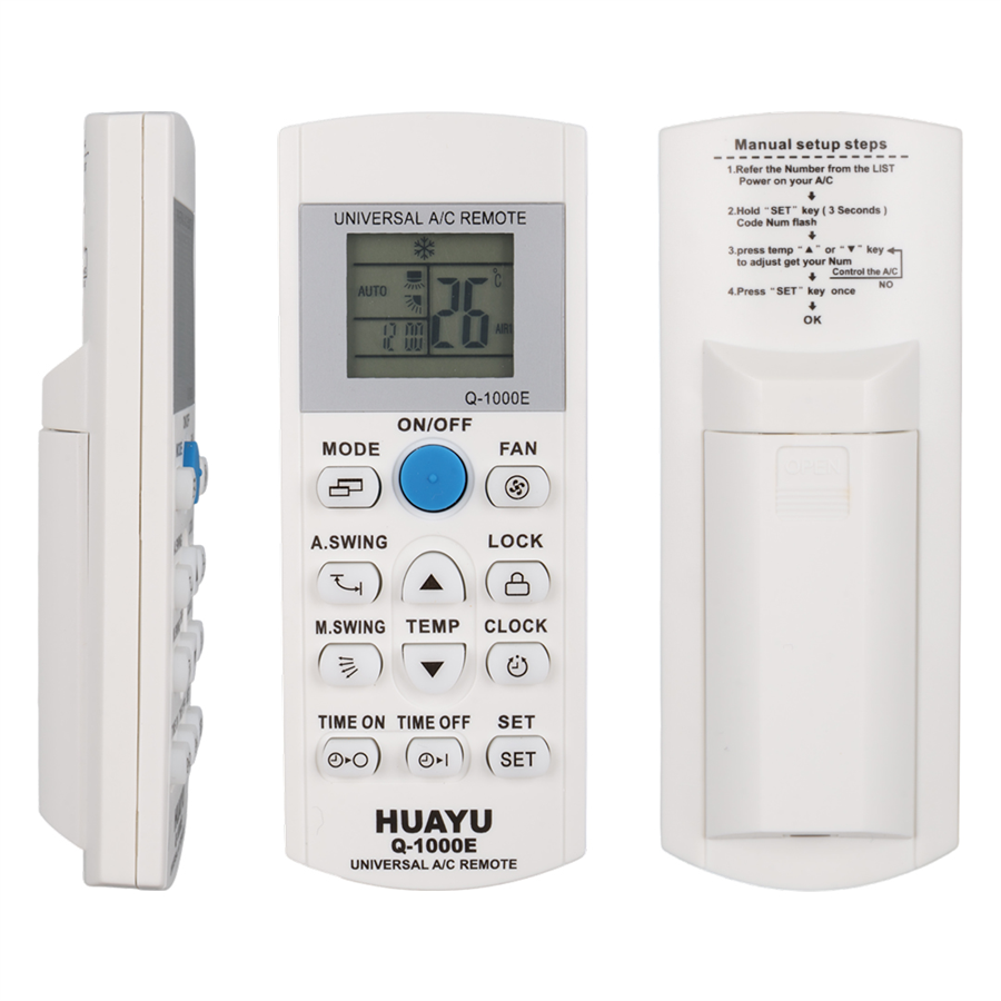 Huayu Q-1000E Üniversal A/C Akıllı Klima Kumandası