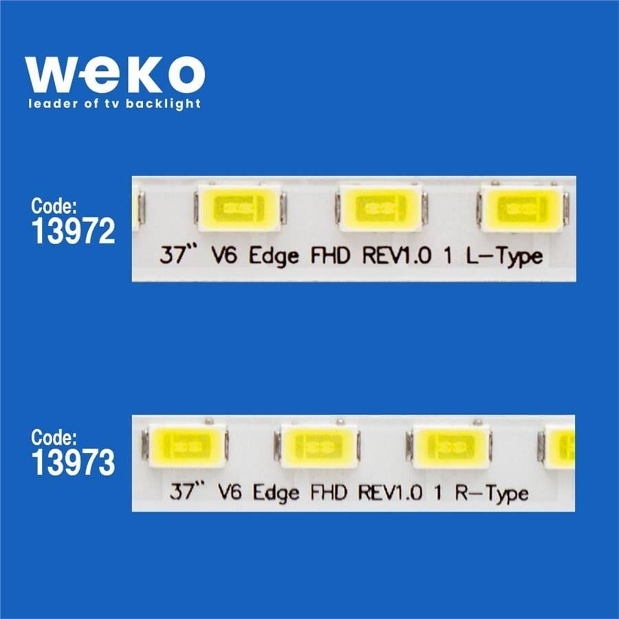 Wkset-5262 13972X1 13973X1 37 V6 Edge Fhd Rev1.0 2 Adet Led Bar (50Led)