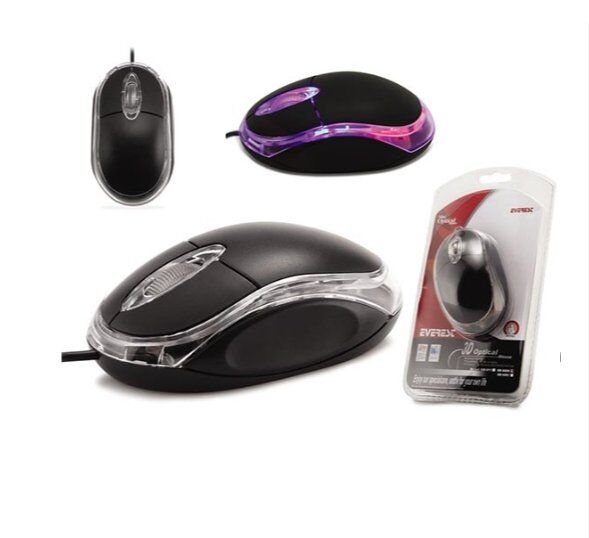Everest KM-6809 USB Işıklı Mouse