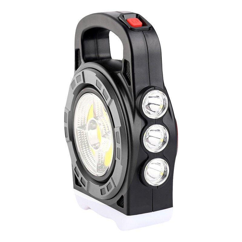 Powermaster HB-6678C Cob Ledli 3 Kademeli Şarjlı Solar Lamba