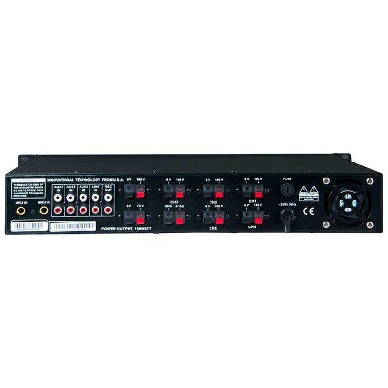 Westa WM-250UT 250W /4-16 Ohm Trafolu Mixer Anfi