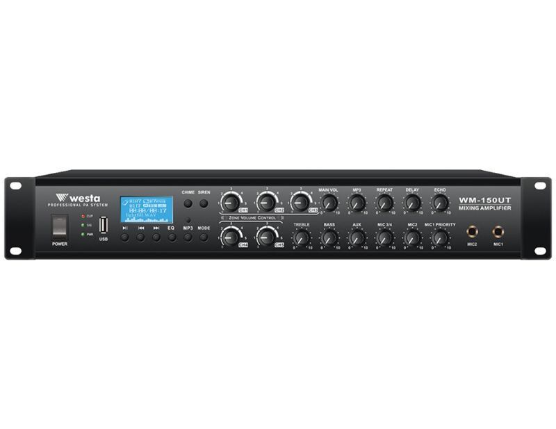 Westa WM-150UT 150W USB Bluetooth 6 Bölgeli Trafolu Anfi