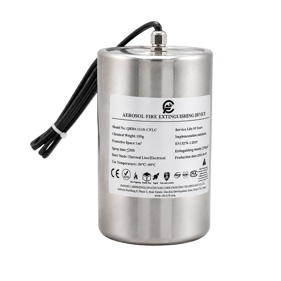 Powermaster QRR0.1G-CFLC Otomatik Bara (Busbar) Aerosol Yangın Söndürme Önleme Sistemi