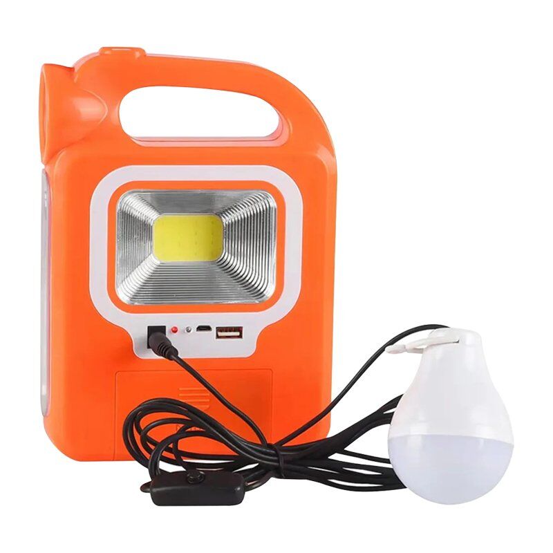 Powermaster HB-6399A Cob Ledli Solarlı 3 Kademeli Işıldak Fener