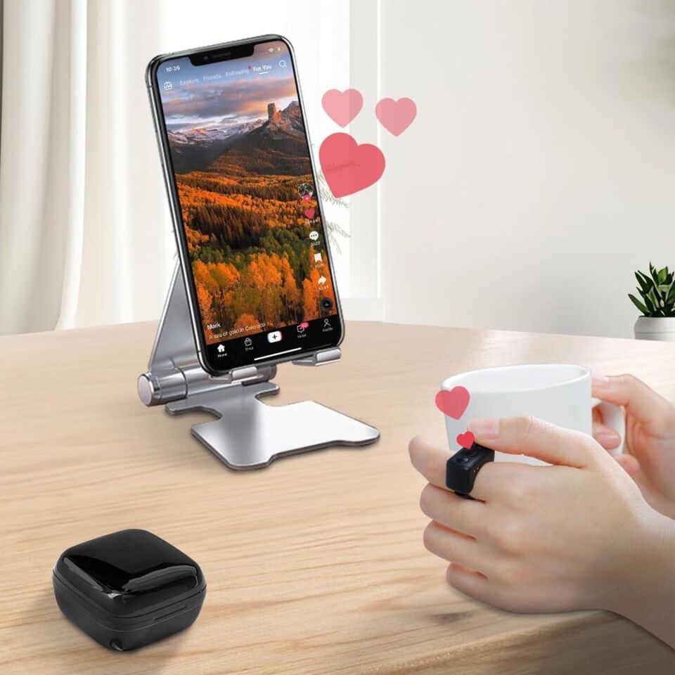 Powermaster PM-24897 Kablosuz Bluetooth Yüzük Kumanda