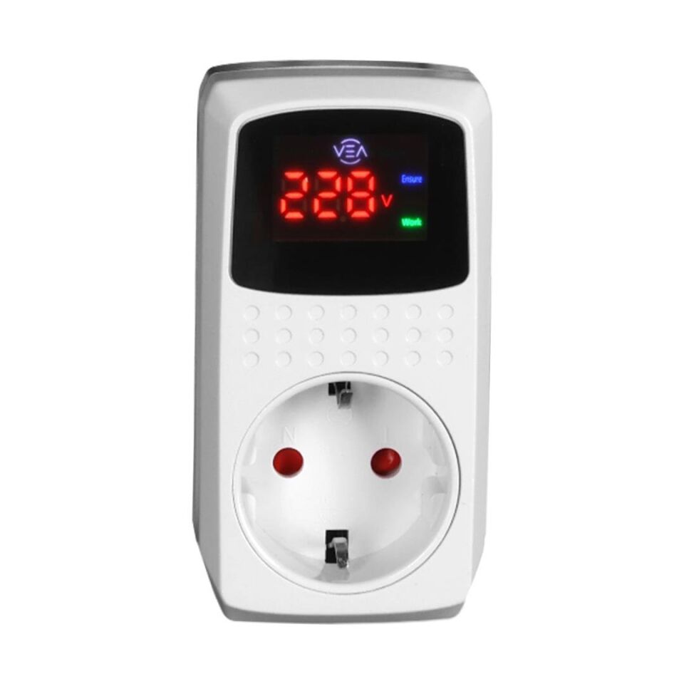 Vea VE-22393 15A 3520W Göstergeli Akım Korumalı Priz