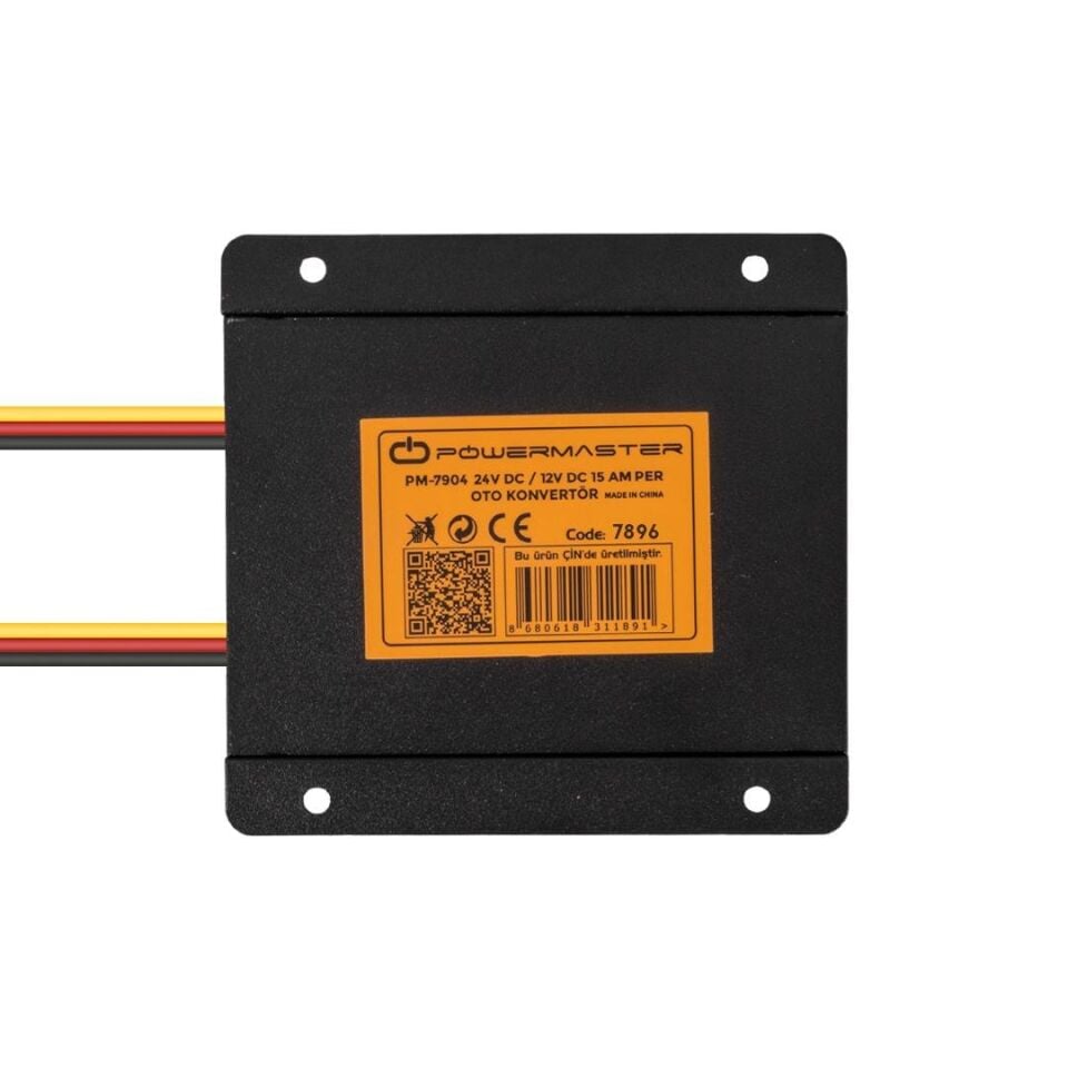 Powermaster PM-7896 24-12 Volt 5 Amper Oto Konvertör