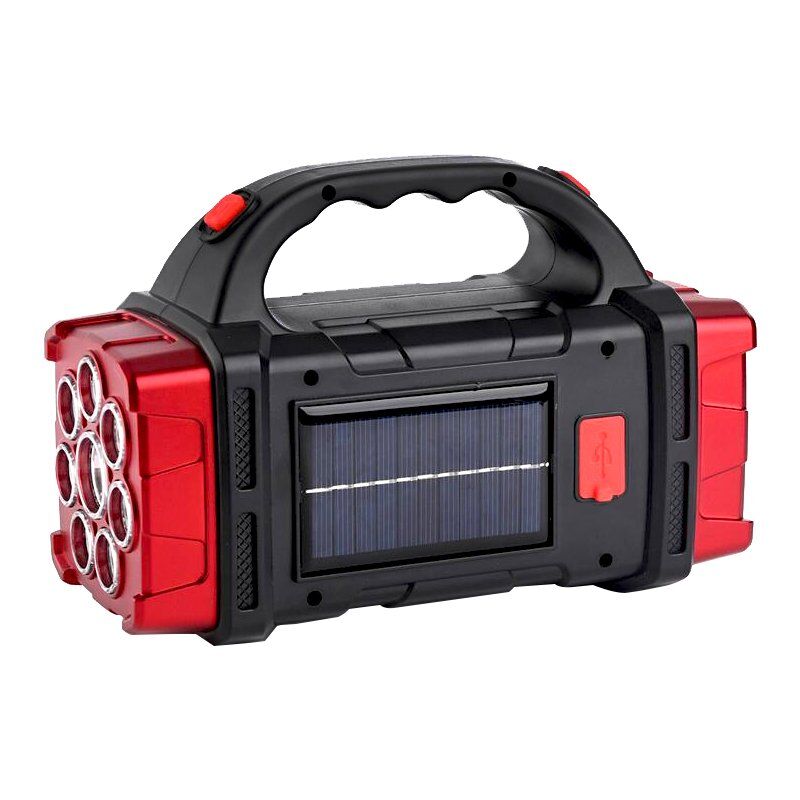 Powermaster HB-1678 Solarlı USB Çıkışlı Şarjlı Kamp Feneri