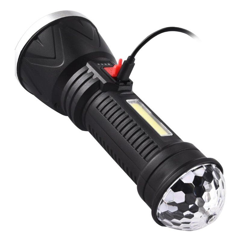 Powermaster CL-W09 9+1 Ledli + Disko Toplu Şarjlı El Feneri
