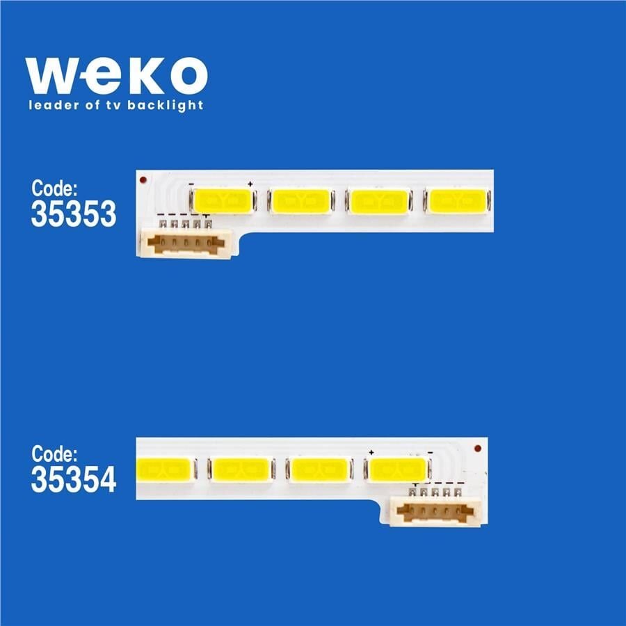 Wkset-5272 35353X1 35354X1 Sts400a69_56Led 2 Adet Led Bar (56Led)