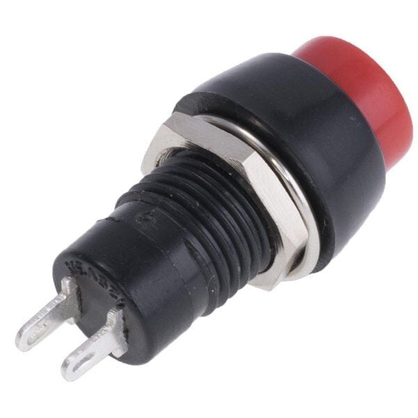 Powermaster IC-190 Yuvarlak Plastik Anahtarlı Kalıcılı Buton 10mm