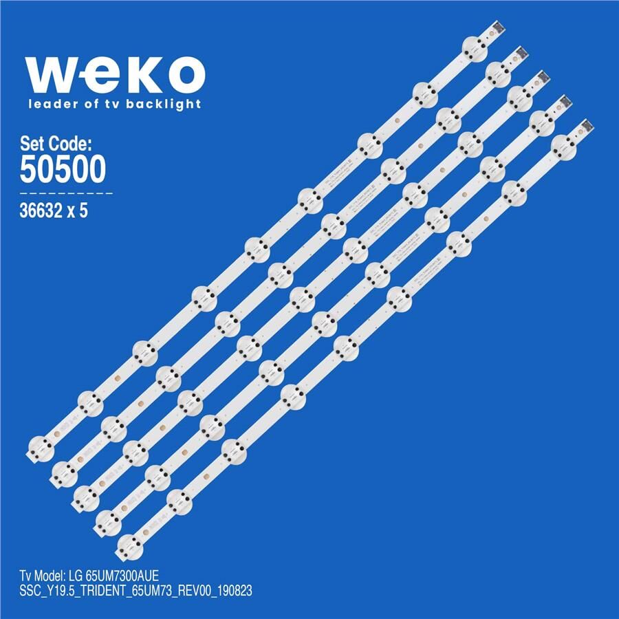 Wkset-5500 36632X5 Ssc_Y19.5_Trıdent_65Um73_Rev00_190823 5 Adet Led Bar
