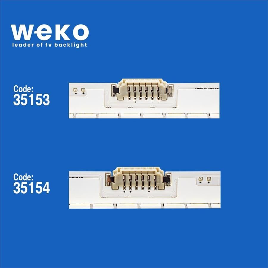 Wkset-5276 35153X1 35154X1 50Nnb 2D-7032Led-Mcpcb 2 Adet Led Bar (76Led)
