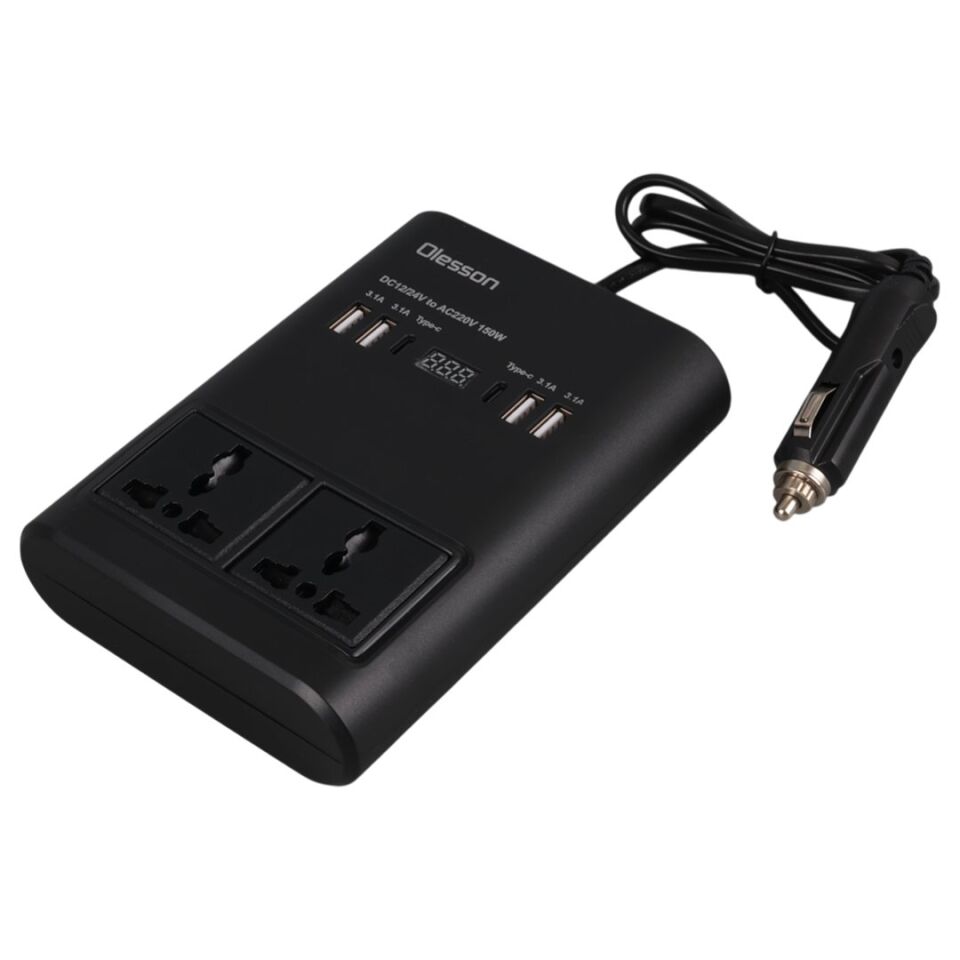 Olesson 1662 DC 12-24V 150W Oto Araç Power İnverter