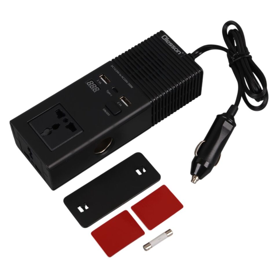Olesson 1665 DC 12-24V 200W Oto Araç Power İnverter