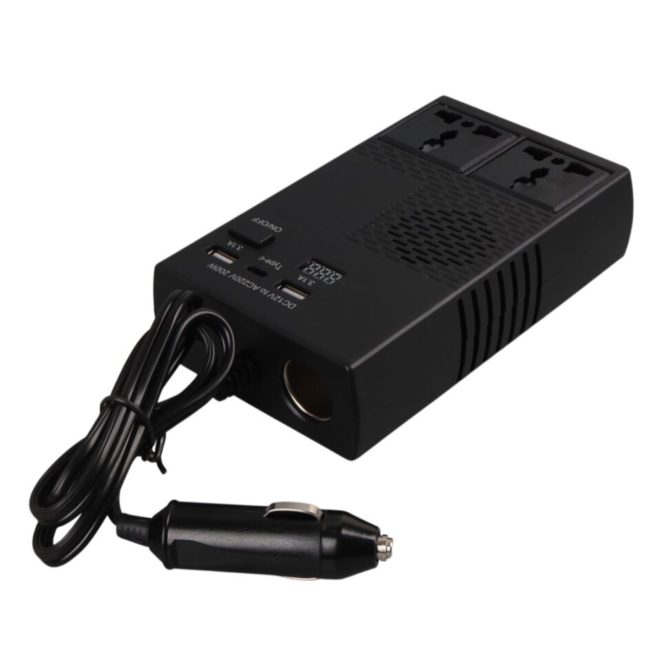 Olesson 1664 DC 12-24V 200W Oto Araç Power İnverter